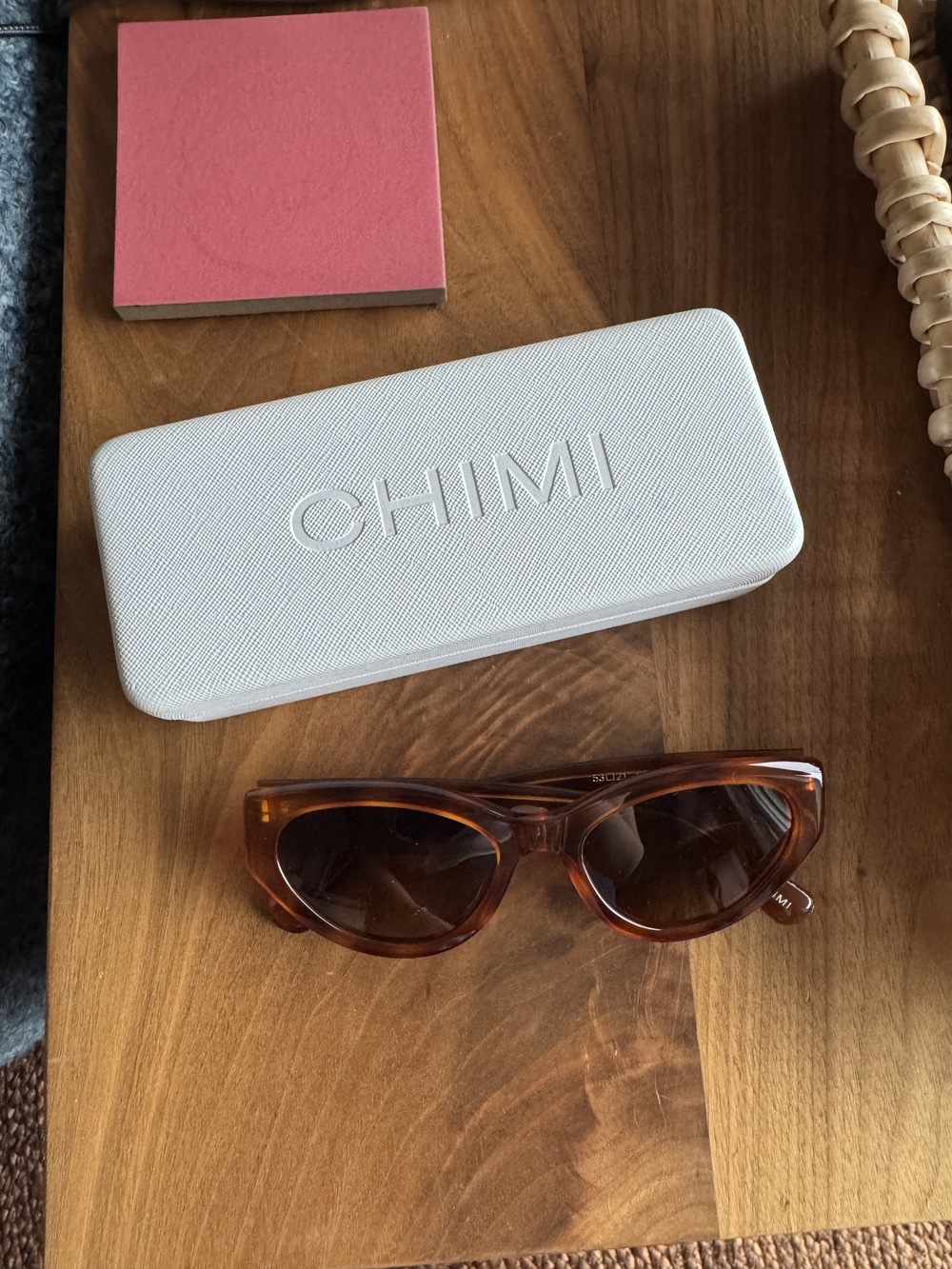 CHIMI 06 Havana Polarized Cat Eye Sunglasses
